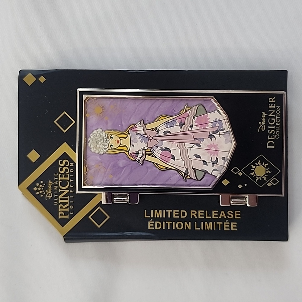 NWT 2022 Disney Ultimate Princess Collection Rapunzel Designer Dress Pin